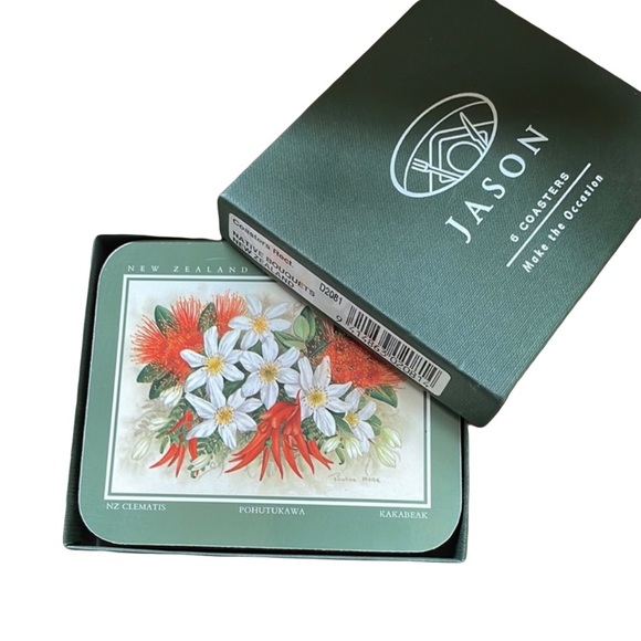 Jason Coasters Set of 6 NWT - Picture 2 of 16